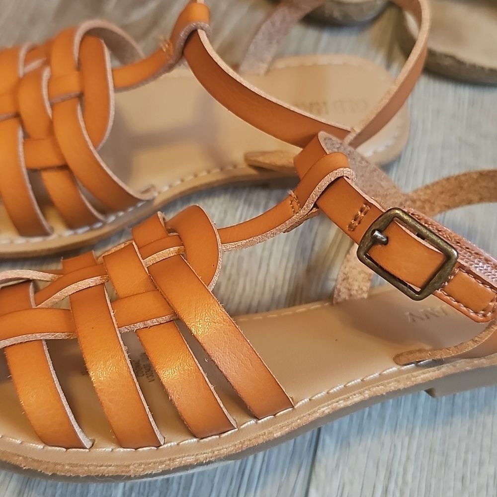 7 Pairs Kids Summer Sandals - Yellow, Tan, Pink Styles. Reef Waterproof Sandals - Picture 11 of 14